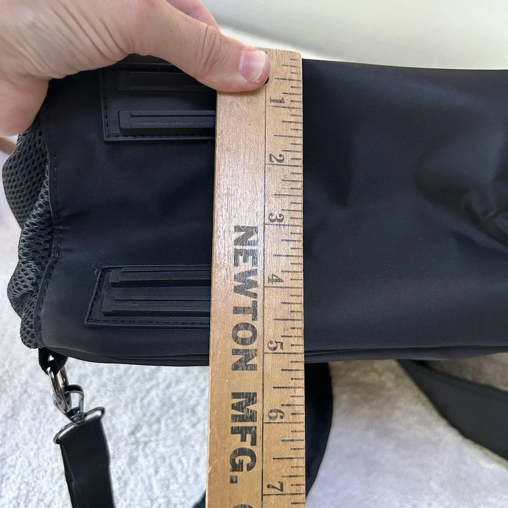 Pickleball Black Unisex Convertible Bag‎ 3-in-1 Travel Tote NWT